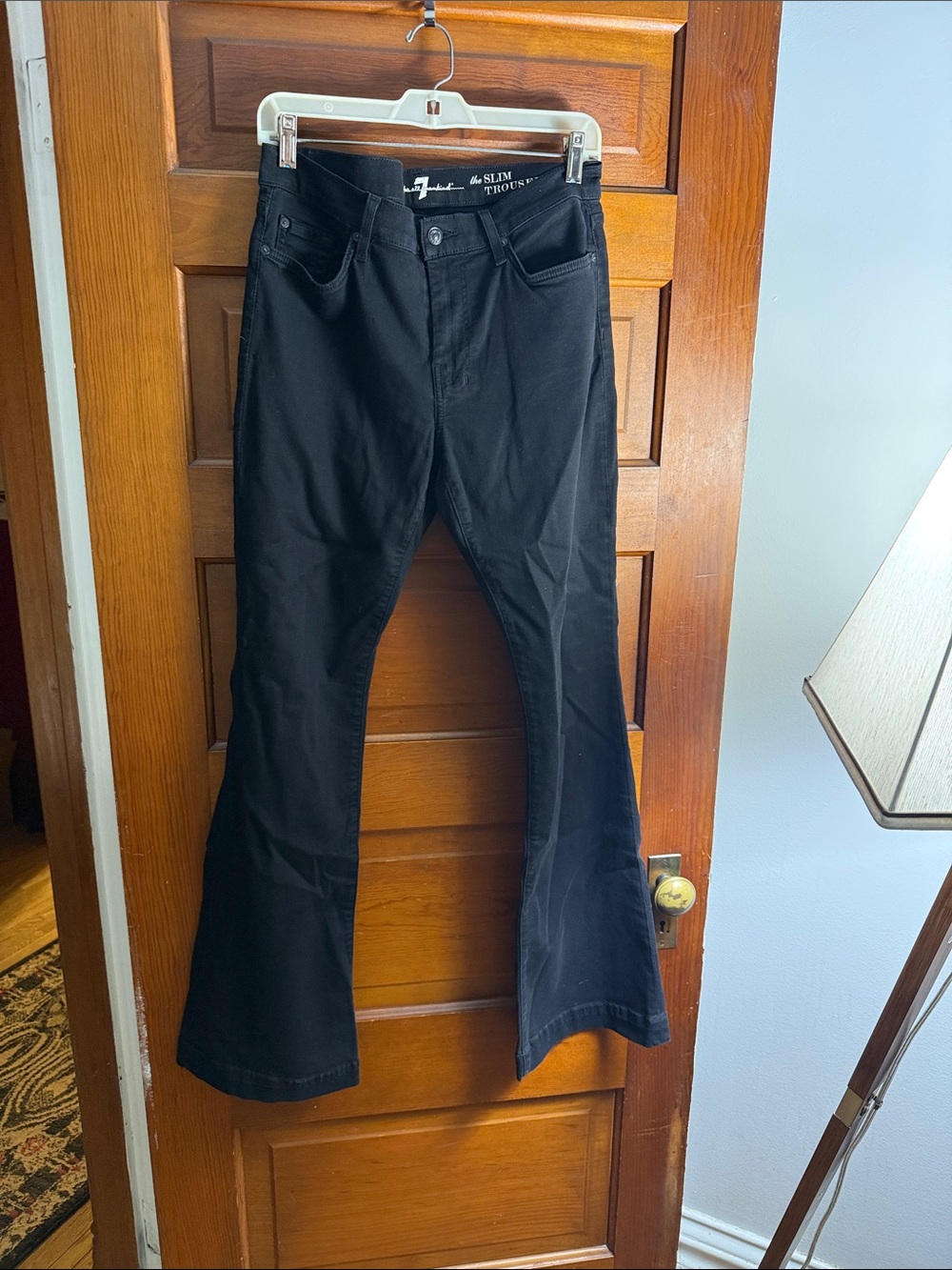 Women’s soft 7 for all Mankind Black bootcut Jeans